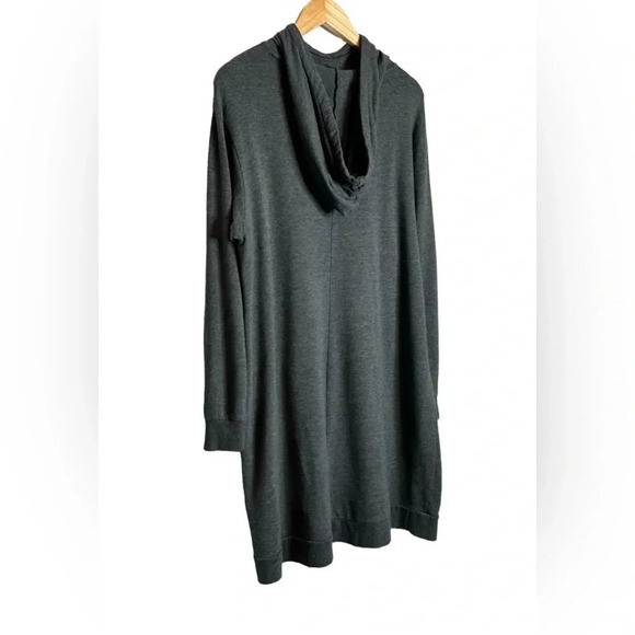 Torrid Mini French Terry Hoodie Dress Size 1X Kangaroo Pocket Funnel Neck EUC - Picture 6 of 9